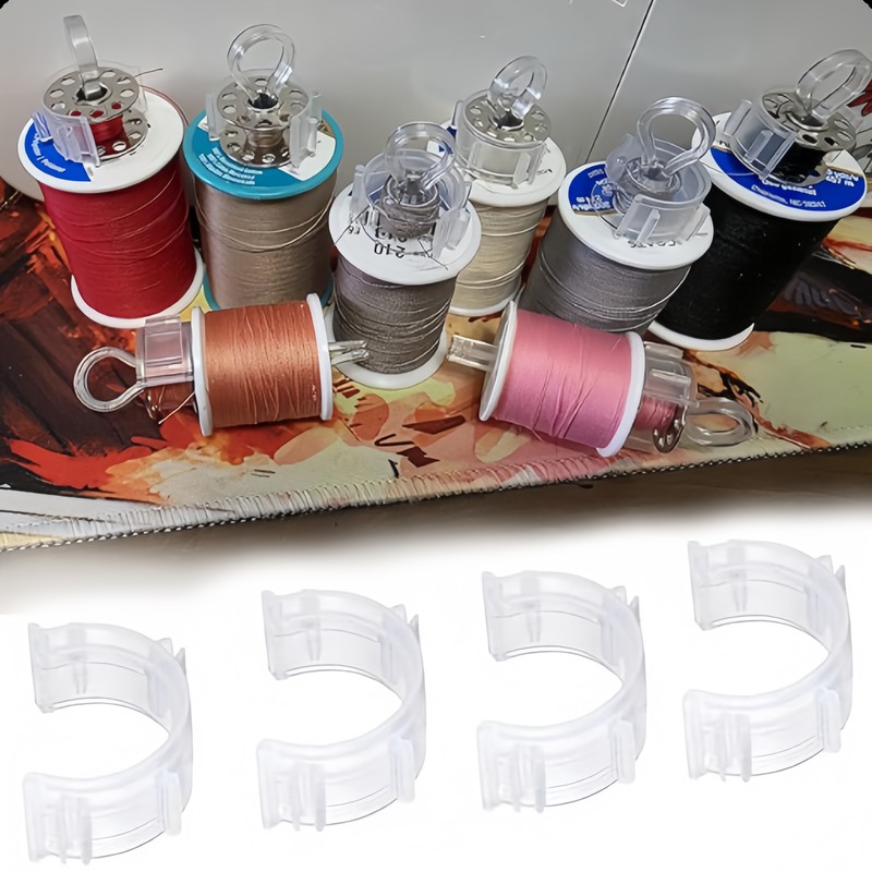 Embroidery Thread - 64 Stück Spulenhalter für sauberen Faden,