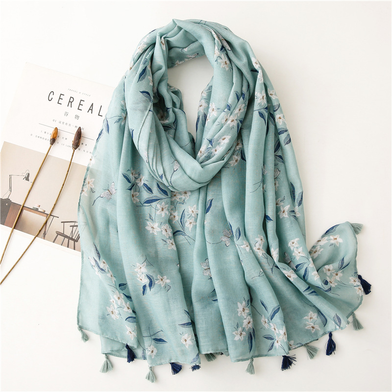 Embroidery Shawl - 2022 neue Mode Sommer Frauen Schal