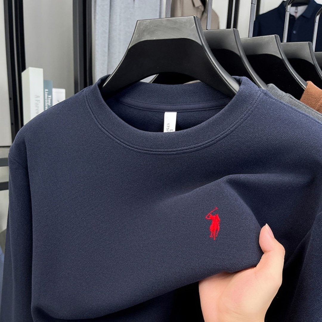 Embroidery Fashion - 100% reine Baumwolle, hochwertiges Marken-Poloshirt für