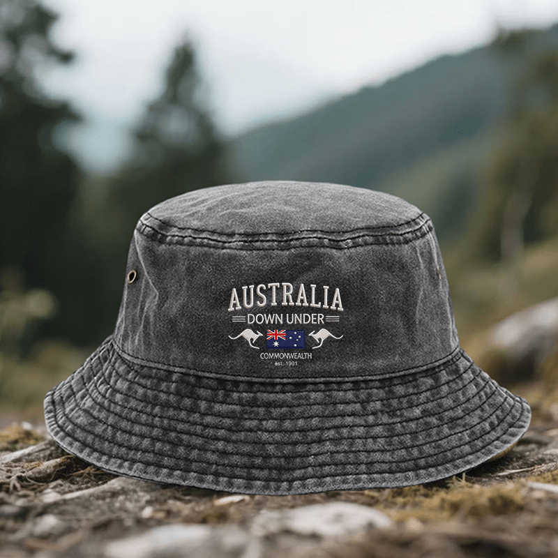 Embroidery In Australia - 1 bestickter Hut mit 