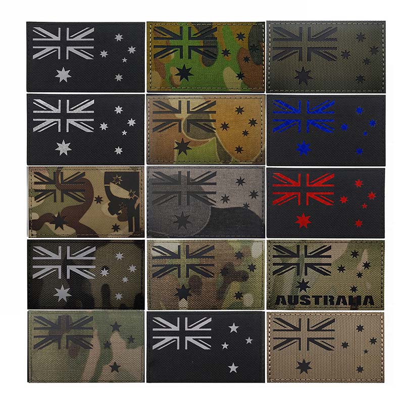Embroidery In Australia - Australische Flagge Patch Stoff Applikation Stickerei,