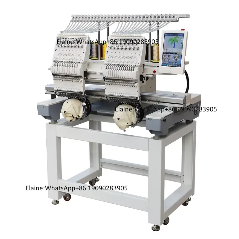 Embroidery Machine Computerized - MBC-1202/1502 12/15 Nadeln 2 Köpfe Hochgeschwindigkeits-Computergesteuerte