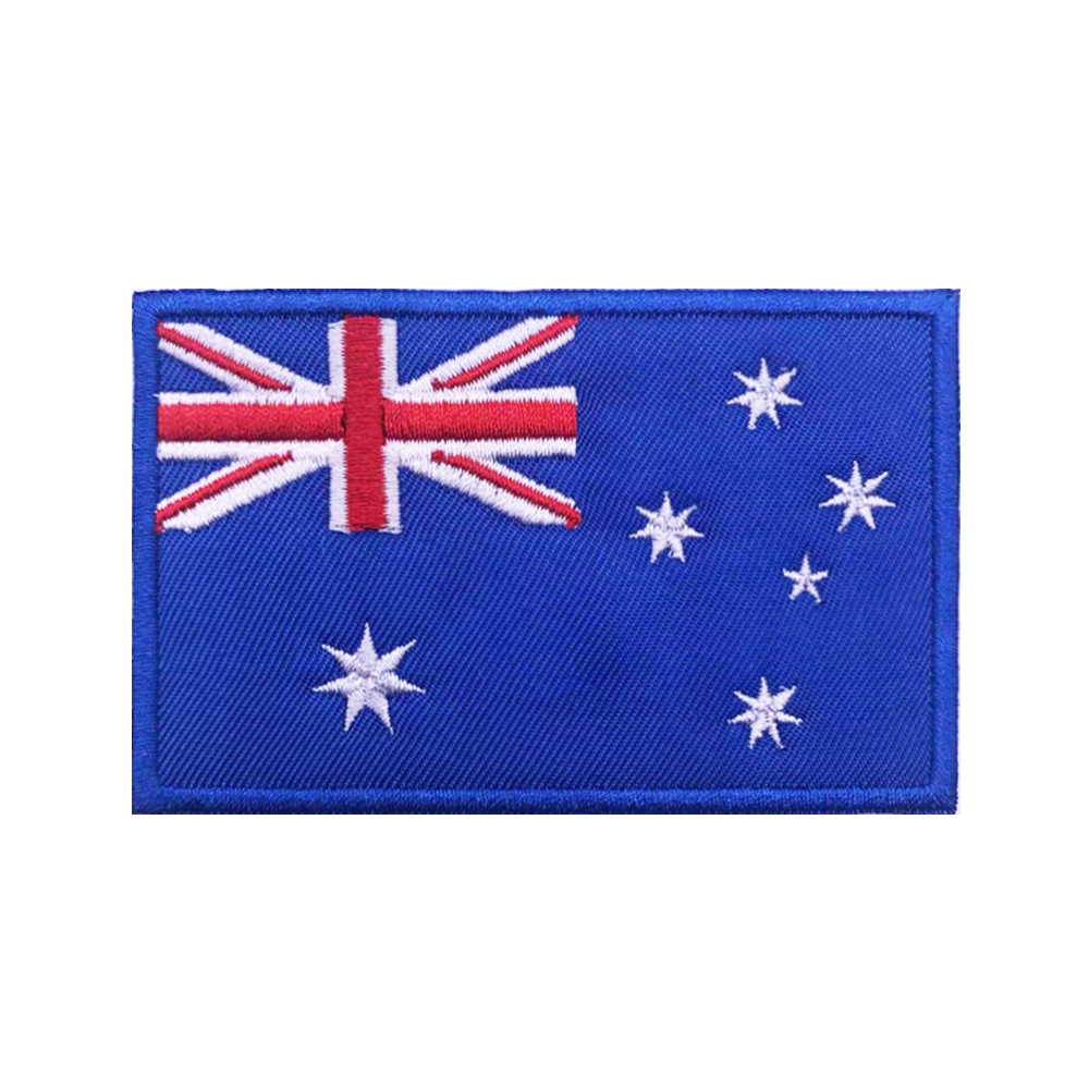Embroidery In Australia - Australische Flagge, australische Aufnäher, Armband, bestickter