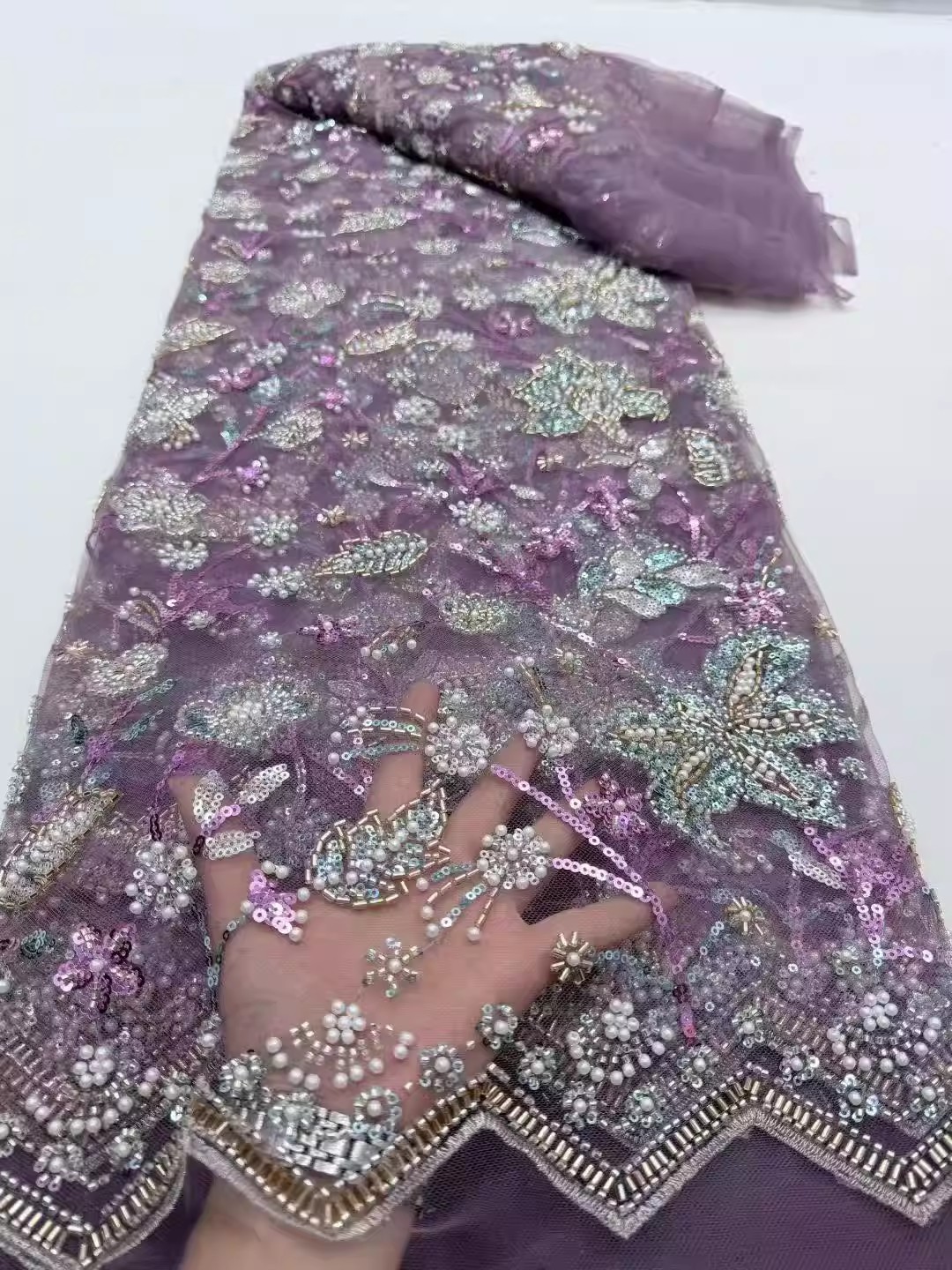 5 Yard Pailletten-Perlenrohr-S – Embroidery Beads Bewertung und Preis