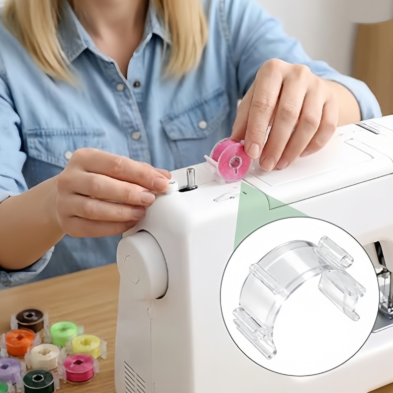 56 Stück Spulenclips, halten d – Embroidery Thread Bewertung und Preis