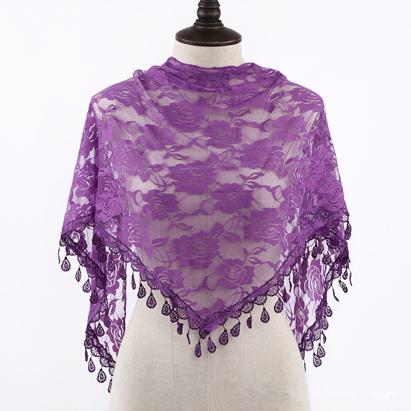 Mode Kirche Schal Spitze Schle – Embroidery Shawl Bewertung und Preis