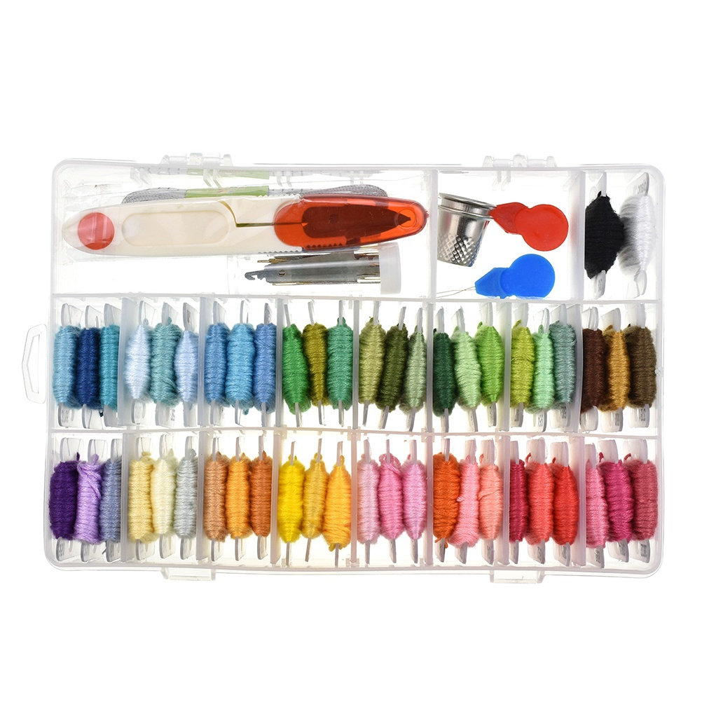 50-teiliges Sortiment Stickere – Embroidery Stitches Bewertung und Preis