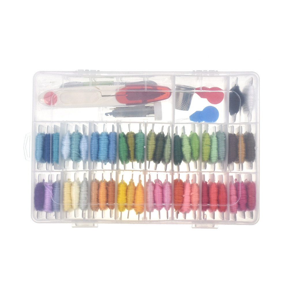 50-teiliges Sortiment Stickere – Embroidery Stitches Bewertung und Preis