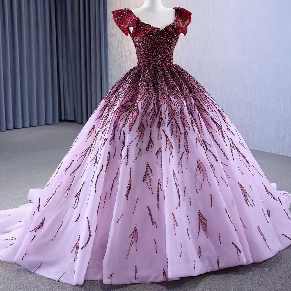 Abendkleid mit O-Ausschnitt un – Embroidery Organza Bewertung und Preis