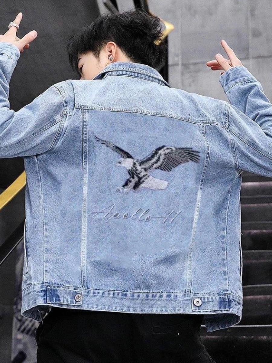 Neue 2026 Herren-Jeansjacke Fr – Embroidery Jeans Bewertung und Preis