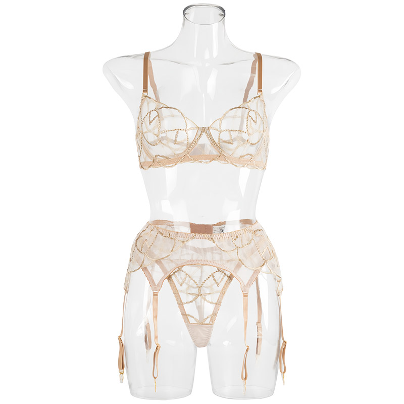Sexy Dessous-Set für Damen: Lu – Embroidery Underwear Bewertung und Preis