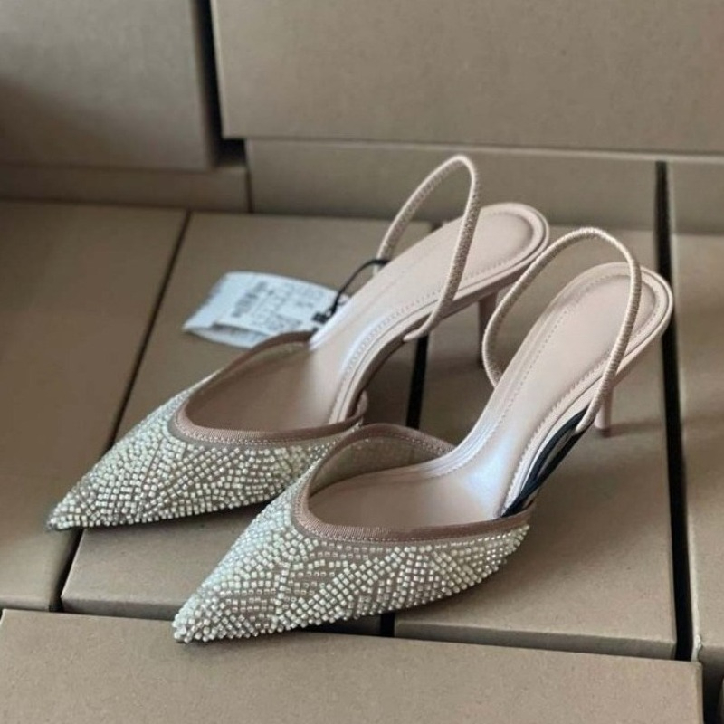 Herbst Luxus Frauen Kleid Pump – Embroidery Beads Bewertung und Preis
