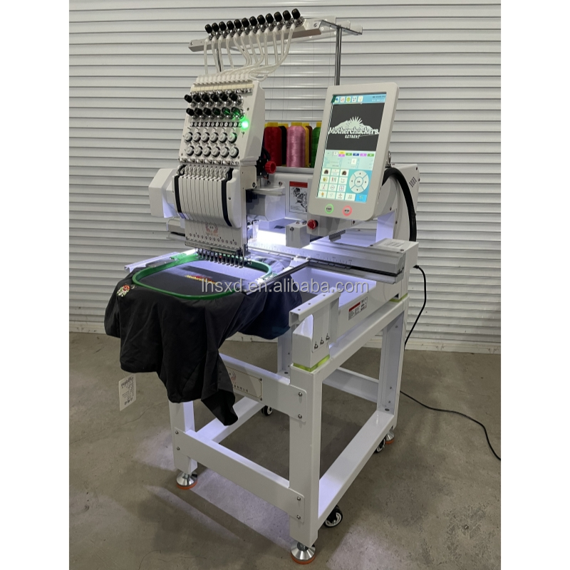Einköpfige 12-15 Nadel Compute – Embroidery Machine Computerized Bewertung und Preis