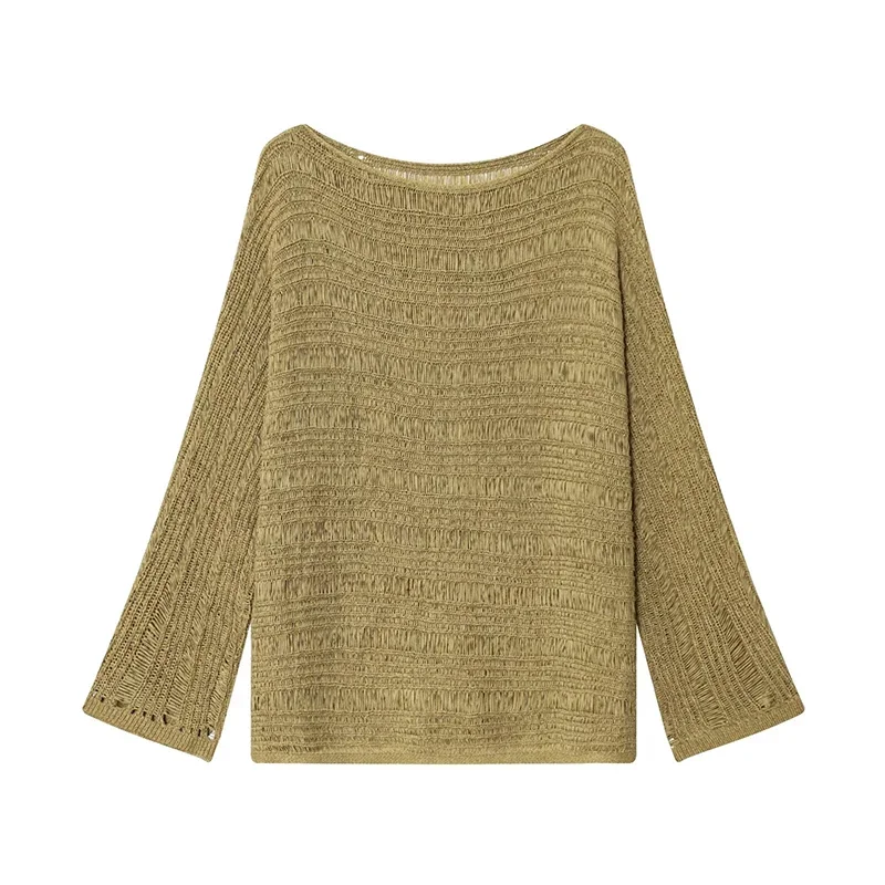 Vintage-Strickpullover mit U-B – Embroidery Fashion Bewertung und Preis