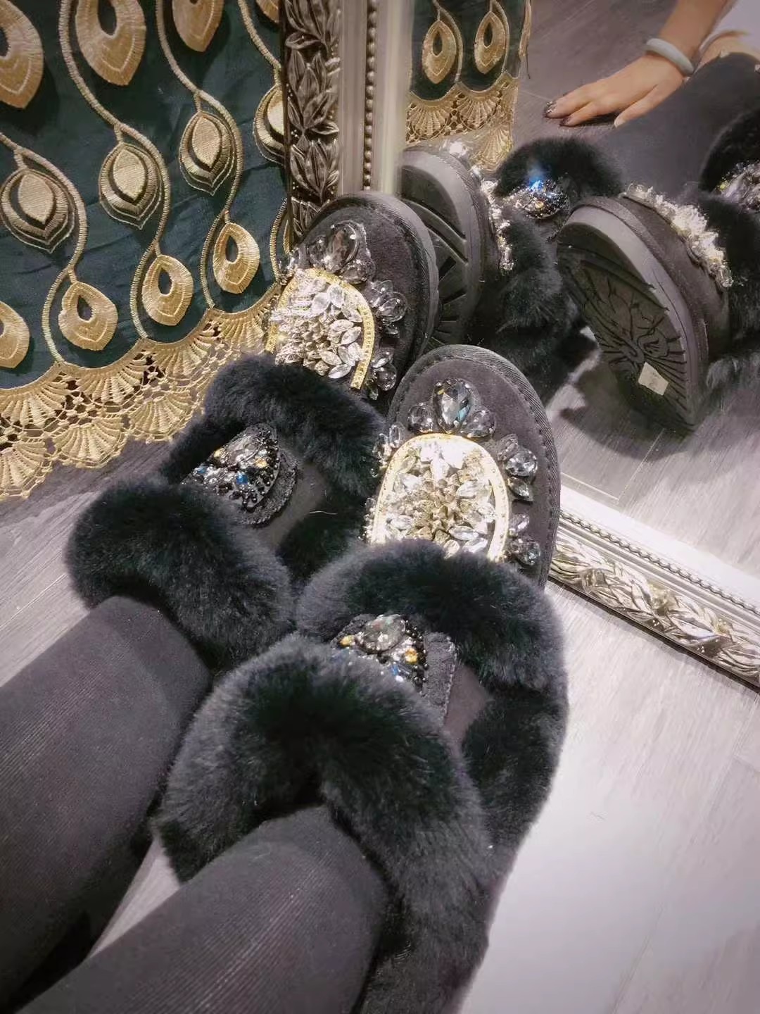 Bling schwarz weiß Edelstein S – Embroidery Beads Bewertung und Preis