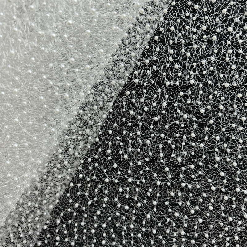 1 Yard 130cm Breiter Weißer Sp – Embroidery Beads Bewertung und Preis