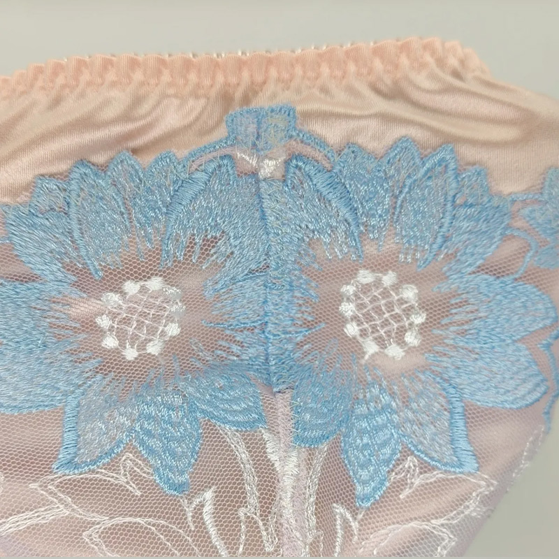 Herren Spitzen-Stickerei Rosa  – Embroidery Underwear Bewertung und Preis