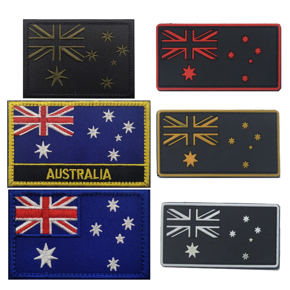 Australien-Flaggen, IR-reflekt – Embroidery In Australia Bewertung und Preis