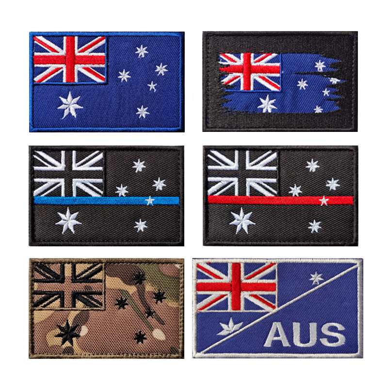 Australien-Flaggen, IR-reflekt – Embroidery In Australia Bewertung und Preis