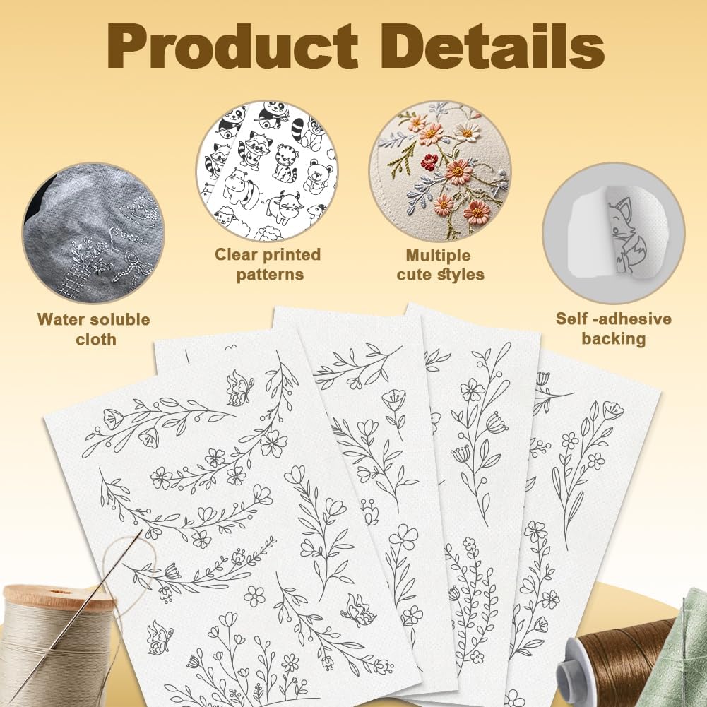 Wasserlösliches Stickerei-Stab – Embroidery Paper Bewertung und Preis