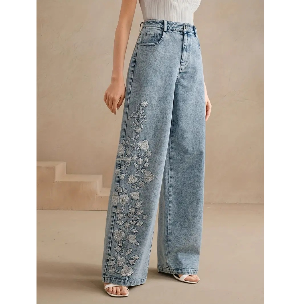 Y2k-Hosen, neuer Trend 2022, J – Embroidery Jeans Bewertung und Preis