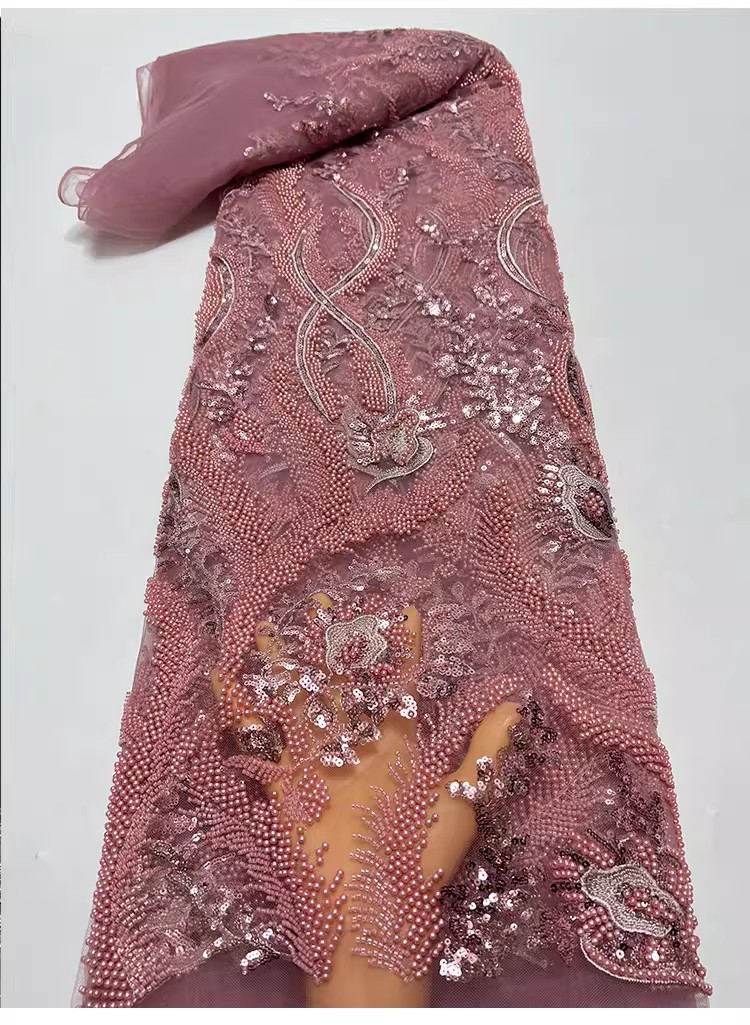 1 Yard hochwertiger Gazestoff  – Embroidery Beads Bewertung und Preis