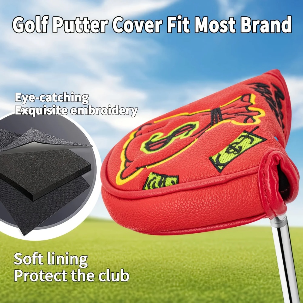 Golf Putter Schutzhülle |   Ha – Embroidery Gift Bewertung und Preis