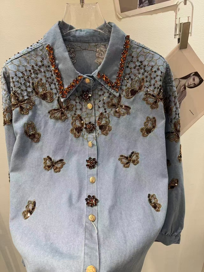 Luxuriöse Denim-Jacke für Dame – Embroidery Jeans Bewertung und Preis