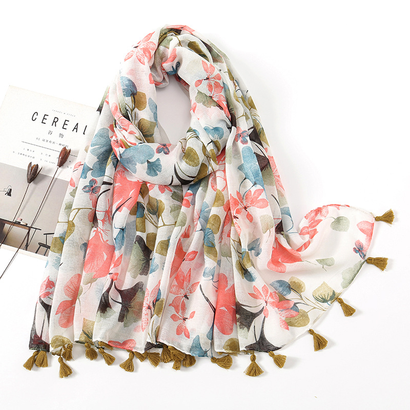 2025 mode Luxus Blütenblatt Fl – Embroidery Shawl Bewertung und Preis