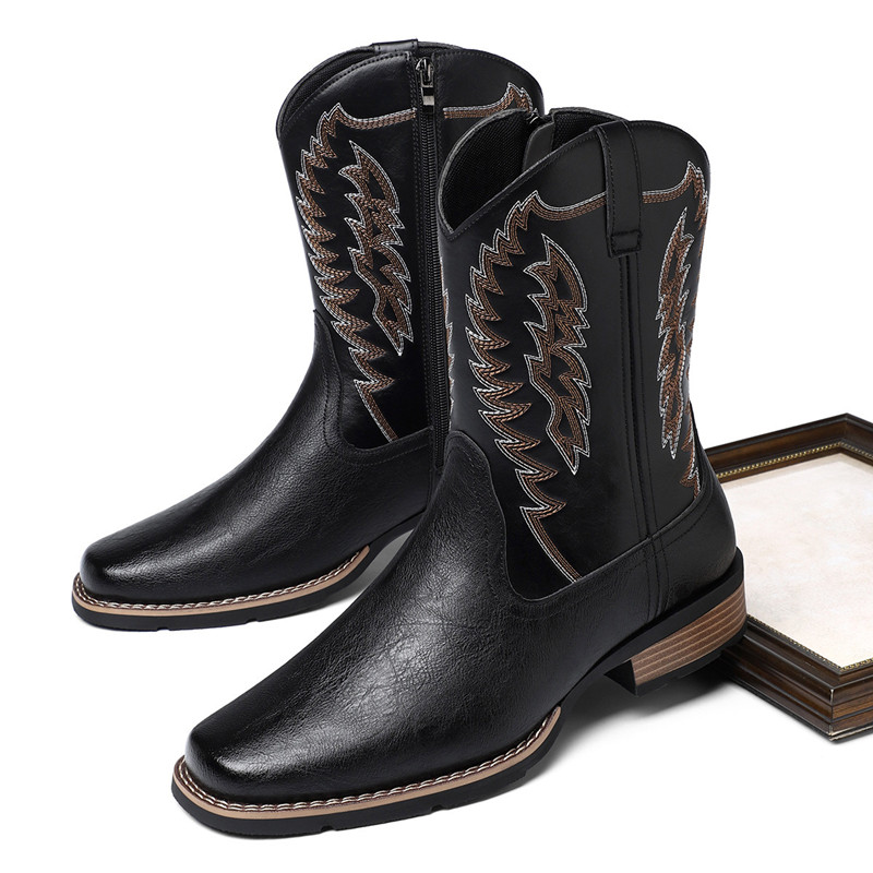 Herren Hohe Stiefel Luxus Stic – Embroidery Stitches Bewertung und Preis