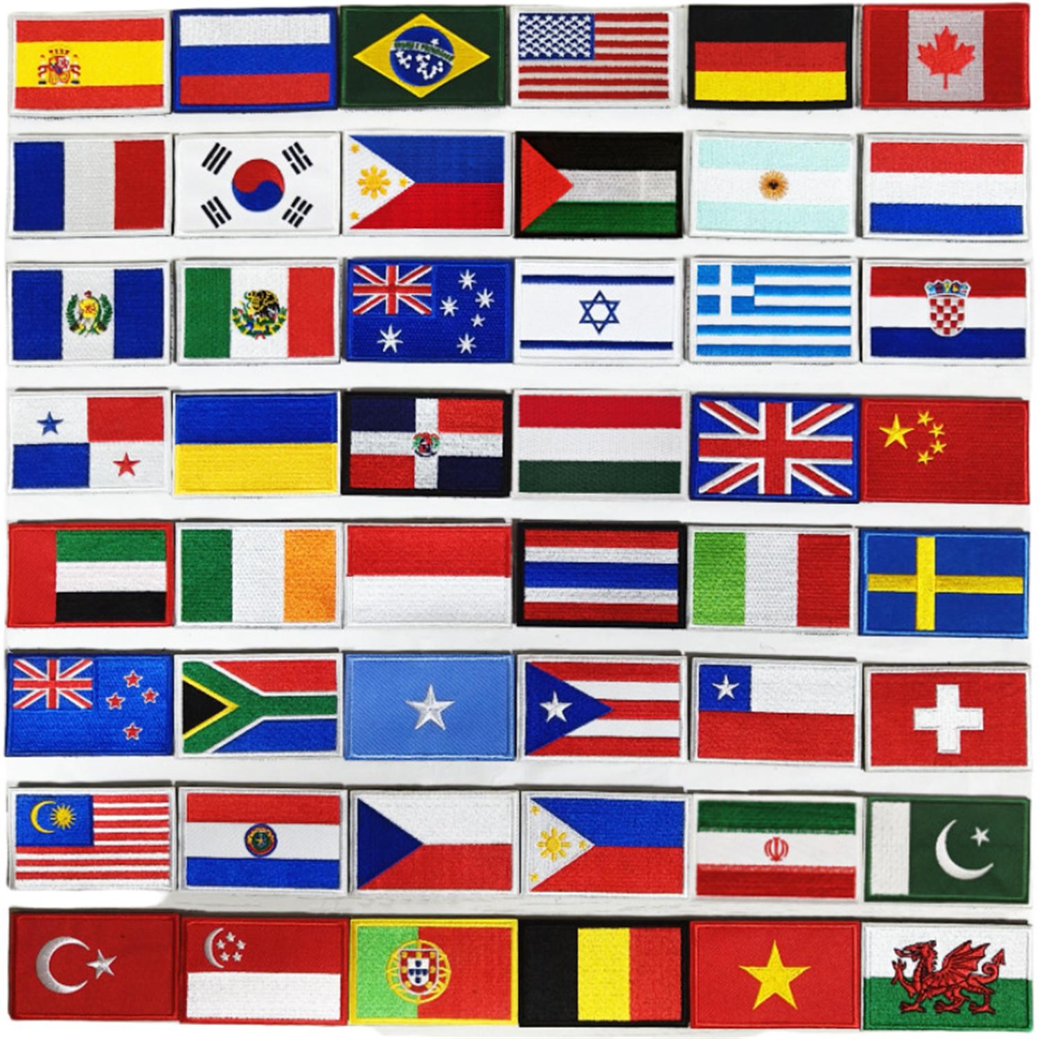 Gestickte Flaggen-Patches USA  – Embroidery In Australia Bewertung und Preis