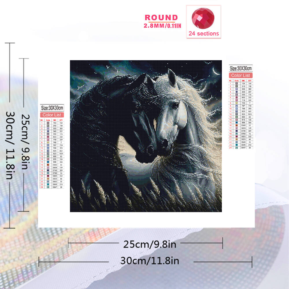 Evershine Diamant-Gemälde, Gän – Embroidery Horse Bewertung und Preis