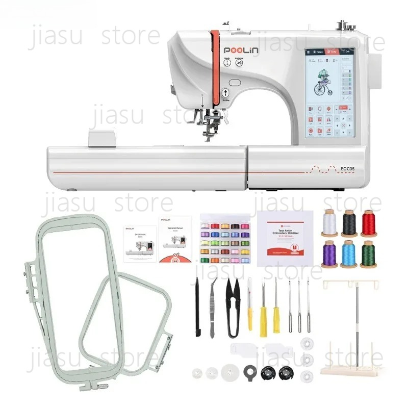 Poolin EOC05 Großhandel Multif – Embroidery Machine Computerized Bewertung und Preis